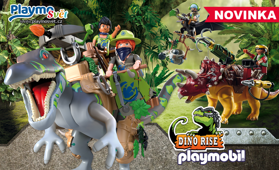Playmobil Dino Rise novinka